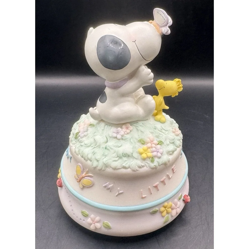 Hallmark My Little Snoopy Woodstock Hallmark Music Box 5